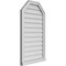 Ekena Millwork Octagonal Top Surface Mount PVC Gable Vent w/ 2"W x 2"P Brickmould Sill Frame, 22"W x 38"H GVPOT22X3803SN - alternate 3